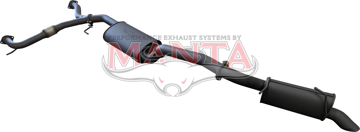 Nissan Patrol Y62 V8 5.6L Wagon 3in Catback With Muffler, Aluminised Steel
