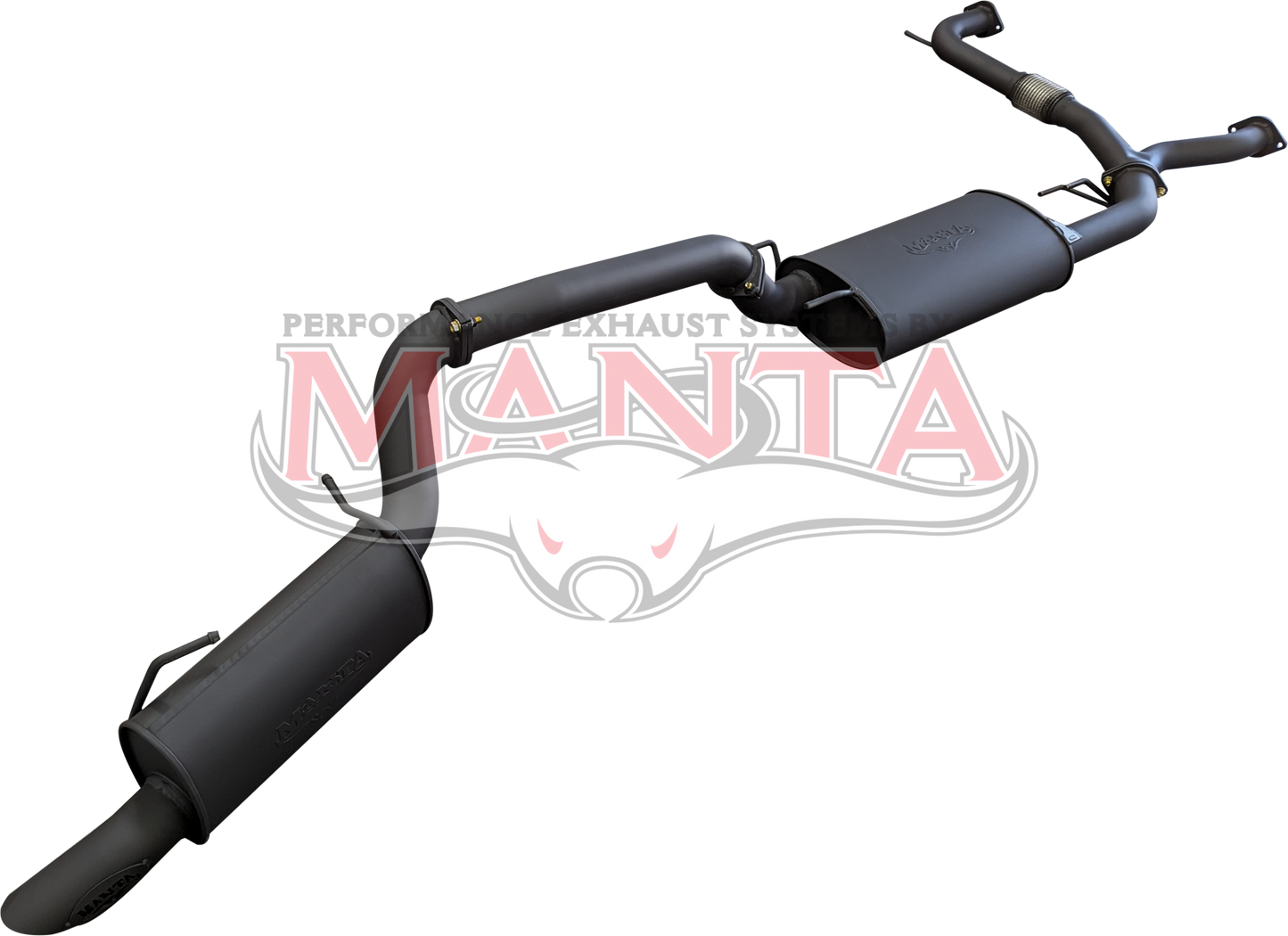 Nissan Patrol Y62 V8 5.6L Wagon 3in Catback With Muffler, Aluminised Steel