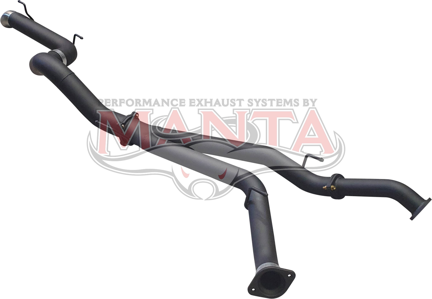 Toyota Landcruiser VDJ200 3in DPF Back W/4in Tailpipe, Aluminised