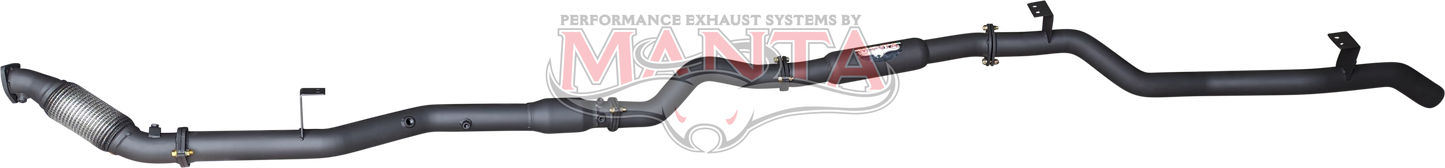 Toyota Landcruiser VDJ79 V8 Ute 3in With Cat & Hotdog DPF, Aluminised Steel