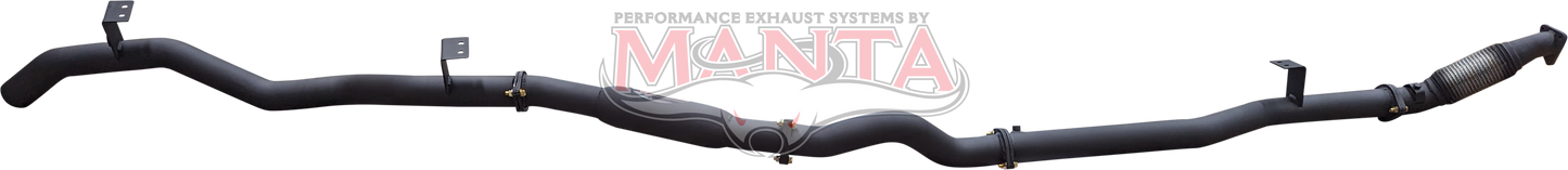 Toyota Landcruiser VDJ79 V8 Ute 3in NO Cat, With Hotdog DPF, Aluminised Steel