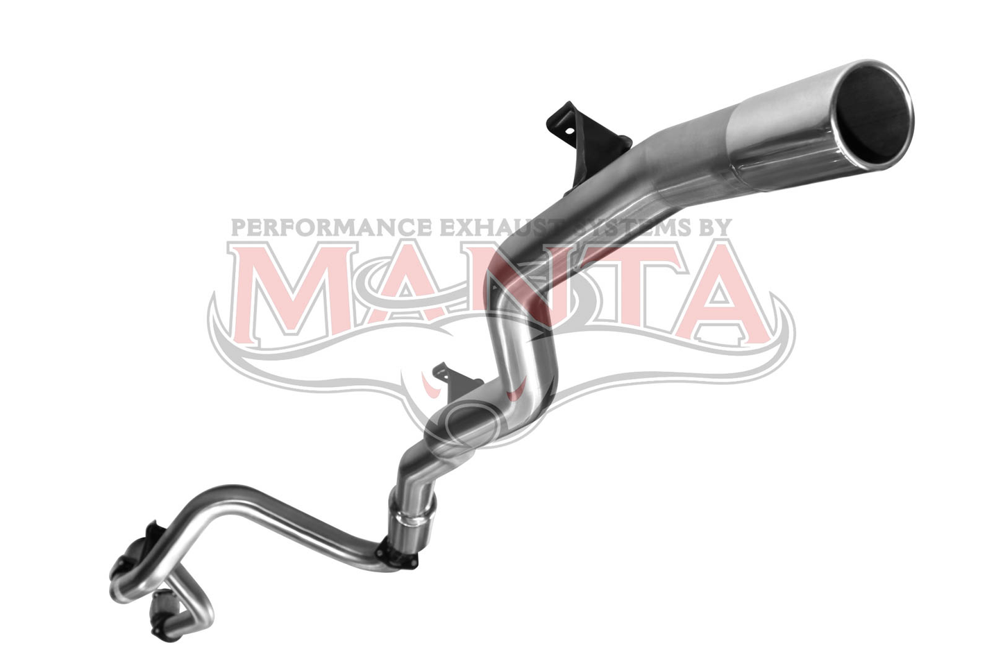 Toyota Landcruiser VDJ79 V8 S/Cab Ute 3in NO Cat With Hotdog, Stainless Steel