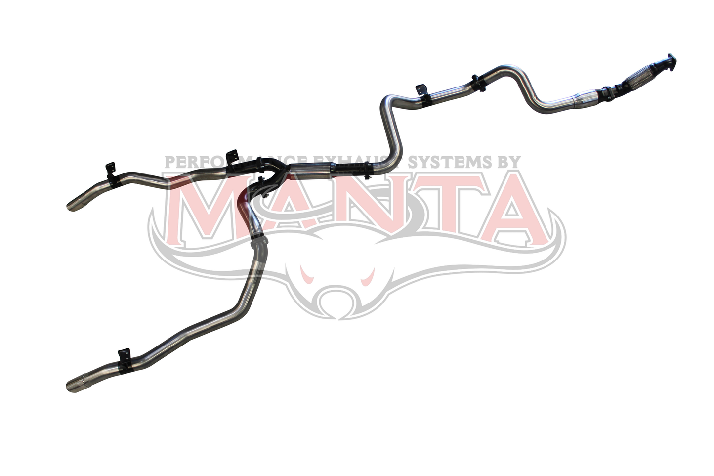 Toyota Landcruiser VDJ79 Single Cab Twin 3in With Hotdog & Cat, Stainless Steel