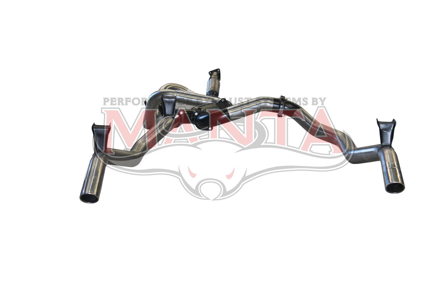 Toyota Landcruiser VDJ79 Single Cab Twin 3in With Hotdog & Cat, Stainless Steel