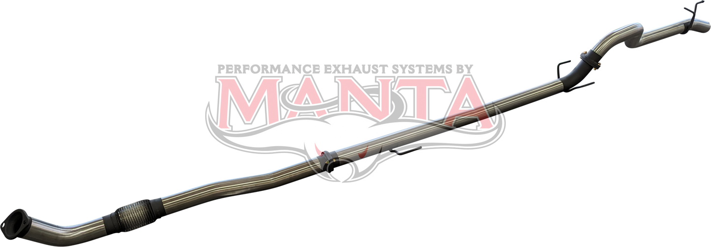 Toyota Hilux GUN126R 2.8L D4D 3in DPF Back, Stainless Steel