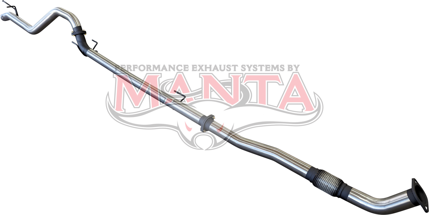 Toyota Hilux GUN126R 2.8L D4D 3in DPF Back, Stainless Steel