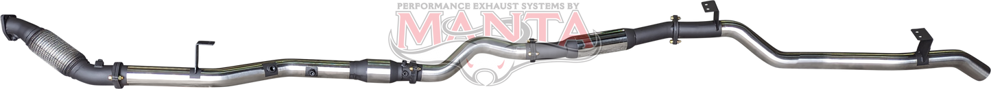 Toyota Landcruiser VDJ79 V8 Ute 3in With Cat & Hotdog DPF, Stainless Steel