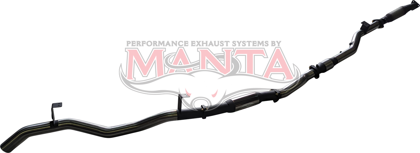 Toyota Landcruiser VDJ79 V8 Ute 3in With Cat & Hotdog DPF, Stainless Steel
