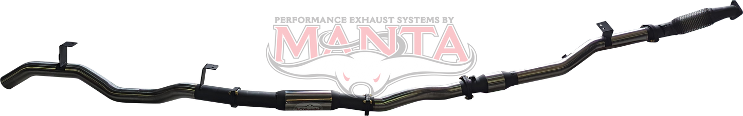 Toyota Landcruiser VDJ79 V8 Ute 3in With Cat & Hotdog DPF, Stainless Steel