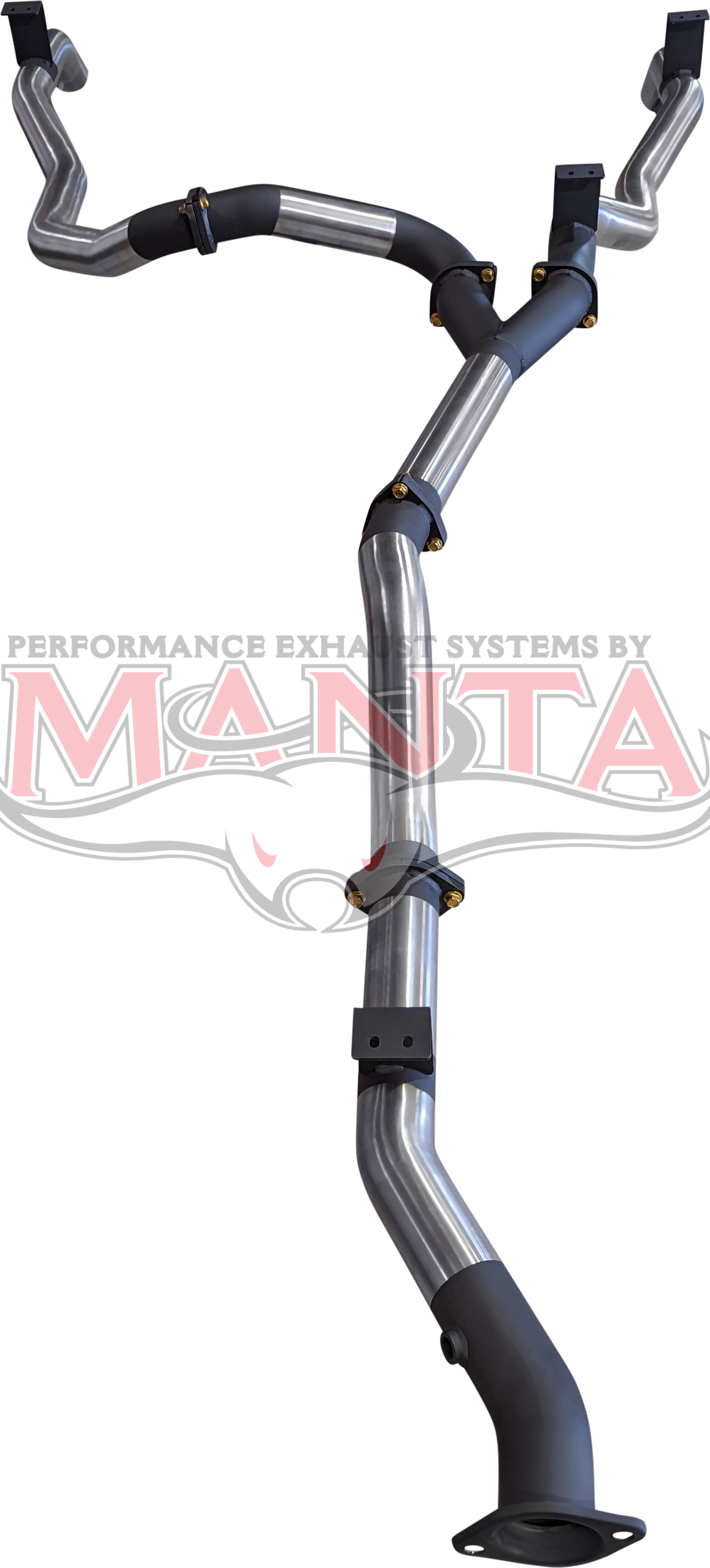 Toyota Landcruiser VDJ79 V8 Ute Dual 3in DPF Back, Stainless Steel