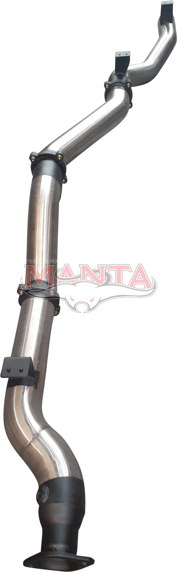 Toyota Landcruiser VDJ79 V8 4.5L TD, Ute 2016 To Current, 4in Single DPF Back Without Muffler, Stainless Steel
