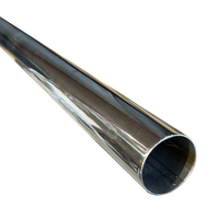 57mm (2 1/4") - Outside Diameter - 304 Stainless Steel Tube - 3 Metre Length