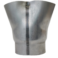 Collector Cone - Twin 3" to Single 4" - Mild Steel