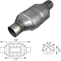 Euro II, 2-1/4", CPSI 300