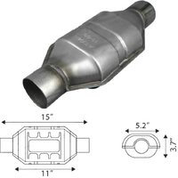 Euro II, 2-1/2", CPSI 300