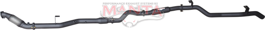 Toyota Landcruiser VDJ79 V8 Ute 3in With Cat & Hotdog DPF, Aluminised Steel