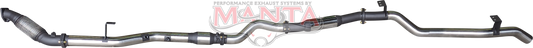 Toyota Landcruiser VDJ79 V8 Ute 3in With Cat & Hotdog DPF, Stainless Steel