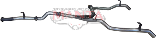 Toyota Landcruiser VDJ79 V8 Ute Dual 3in DPF Back, Stainless Steel
