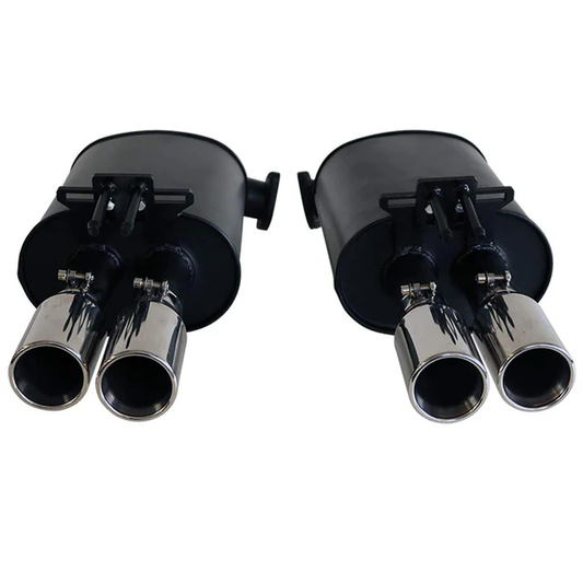 Holden Commodore VE, VF V6 V8 Sedan Wagon 3" Kit with 2 x Hotdog - Pipe & 4 X SC Tips