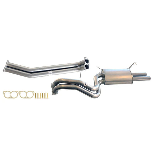 Ford Falcon BA - BF XR6T V8 Sedan Twin - Twing2 1/2" Kit Inc Delete Pipe & Muffler